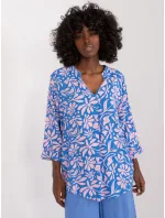 Blúzka D73771M11174A modrá