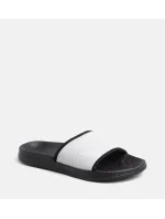 Šľapky KW0KW00514-091 strieborná - Calvin Klein Šľapky KW0KW00514-091 strieborná - Calvin Klein