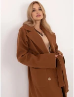 Dámsky kabát LK CZ 509786.99 Svetlohnedý - LAKERTA