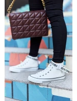 Wysokie Ocieplane Trampki Big Star GG274027 Białe