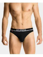 Pánske bambusové nohavičky ATLANTIC PREMIUM - čierne