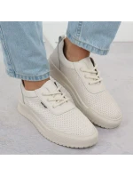 Čierne dámske kožené tenisky na podpätku Sergio Leone PB236-S