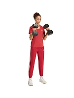 Dámske nohavice adidas Train Essentials 3-Stripes Woven Red KF8554 Dámske nohavice adidas Train Essentials 3-Stripes Woven Red KF8554