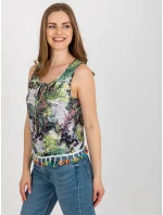 Blúzka AT BZ 2401D.71 vápno