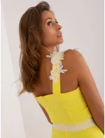 LK SK 506640 šaty.05P žltá