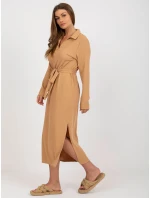 Šaty LK SK 509227.83P camel Šaty LK SK 509227.83P camel