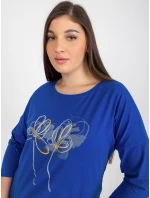 Blúzka RV BZ 8554.01P tmavomodrá