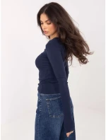 Blúzka WT BZ A1088.12 tmavomodrá
