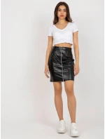 Dámska sukňa LK SD 507827.88 čierna - FPrice Dámska sukňa LK SD 507827.88 čierna - FPrice