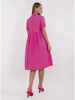Dámske šaty MI SK A2275.09 vo farbe fuchsiovej – FPrice