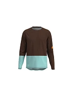 Cyklistické tričko POC M's Motion Air L/S Jersey, hnedé