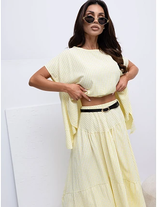 Sukňa IT SD FL10325.00 svetložltá