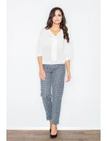 Blúzka Kyrian M072 ecru - Figl Blúzka Kyrian M072 ecru - Figl