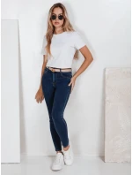 Dámske push up džínsy tmavomodré FashionStreet UY2771 Dámske push up džínsy tmavomodré FashionStreet UY2771