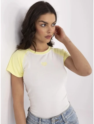 Tričko NM TS V7940.17 biele žlté