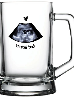 Personalizovaná pivná pohár s ultrazvukom