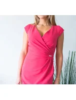 Dámske šaty Oktavia Tmavo ružová - Jersa