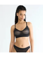 Dámska čipkovaná podprsenka FREE Evolve PU - BLACK - black 0004 - SLOGGI