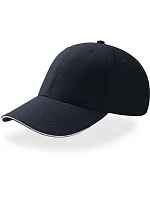 Atlantis Headwear Sport Sandwich 6-panelová bejzbalová čiapka „Sport Sandwich“ 33.0504 tmavomodrá/biela Atlantis Headwear Sport Sandwich 6-panelová bejzbalová čiapka „Sport Sandwich“ 33.0504 tmavomodrá/biela