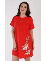 Dámska nočná košeľa s krátkym rukávom Alena