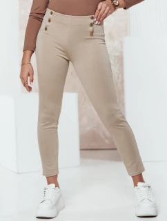 Dámske nohavice MODSTORY beige FashionStreet UY2179