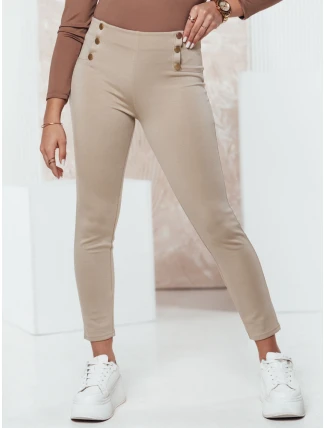 Dámske nohavice MODSTORY beige FashionStreet UY2179