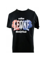 LEONE pánske tričko LSM978/S16 čierne "M"