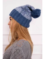 Čiapka Paris fleece K213 denim