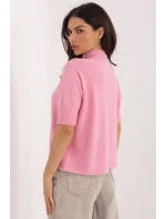 Sveter s krátkym rukávom model 222581 Taliansko Moda