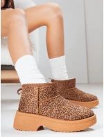 Dámske snežnice na hrubej podrážke s leopardím vzorom FashionStreet ZY1280 Dámske snežnice na hrubej podrážke s leopardím vzorom FashionStreet ZY1280