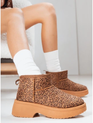 Dámske snežnice na hrubej podrážke s leopardím vzorom FashionStreet ZY1280 Dámske snežnice na hrubej podrážke s leopardím vzorom FashionStreet ZY1280