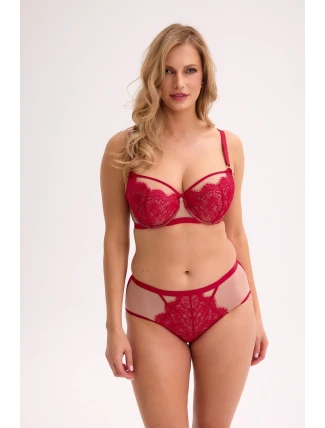 Polomäkká podprsenka Gaia BS 1273 Aina Red-mocha