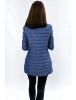 Dlhá svetlo modrá prešívaná bunda (21810) Dlhá svetlo modrá prešívaná bunda (21810)