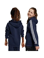 Fleecová mikina adidas Essentials 3-Stripes so zipsom Jr IC0600 Fleecová mikina adidas Essentials 3-Stripes so zipsom Jr IC0600