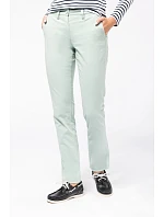 Kariban K 741 Dámske chino nohavice 20.K741 svetlo khaki