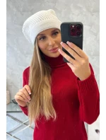 Dámska čiapka Neli K392 biela