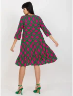 Šaty D73771M30214G zelené