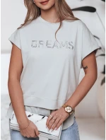 Dámske pistáciové tričko DREAMY FashionStreet RY2520