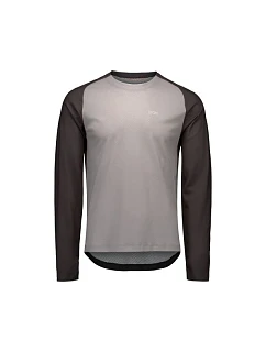Cyklistické tričko POC M's Motion Air L/S Jersey, sivé