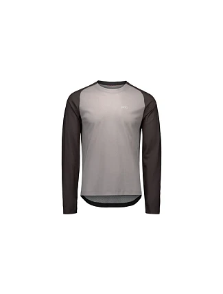 Cyklistické tričko POC M's Motion Air L/S Jersey, sivé