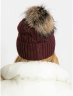 Dámska čiapka AT CZ 173501 gaštanová Dámska čiapka AT CZ 173501 gaštanová