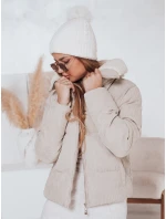 Dámska zimná manšestrová bunda TRENDYGLAM béžová FashionStreet TY4358