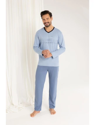 Regina 495 dlhé/r 2XL-3XL Z25/26 pánske pyžamo