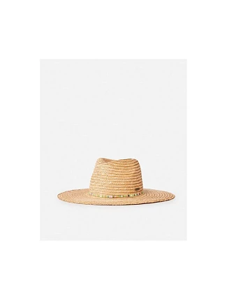 Klobúk RIP CURL Classic Surf Straw Panama v tyrkysovej farbe Klobúk RIP CURL Classic Surf Straw Panama v tyrkysovej farbe
