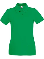 Fruit of the Loom Lady-Fit Premium Polo Dámske piqué polo 16.3030 kelly green Fruit of the Loom Lady-Fit Premium Polo Dámske piqué polo 16.3030 kelly green