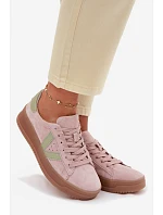 Dámske tenisky na platforme z prírodného semišu Vinceza 79597 pink Dámske tenisky na platforme z prírodného semišu Vinceza 79597 pink