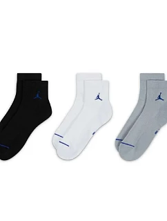 Pánske basketbalové ponožky Air Jordan Jumpman Everyday 3-pack - DX9655-904