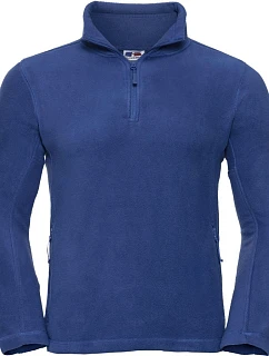 Russell Athletic 874M Mikina z flísu s 1/4 zipsom 10.874M bright royal