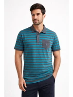 Pánske polo tričko 500750 zeleno-šedé - Jockey Pánske polo tričko 500750 zeleno-šedé - Jockey