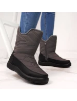 Nepremokavé snehové topánky NEWS W EVE309B šedé Nepremokavé snehové topánky NEWS W EVE309B šedé